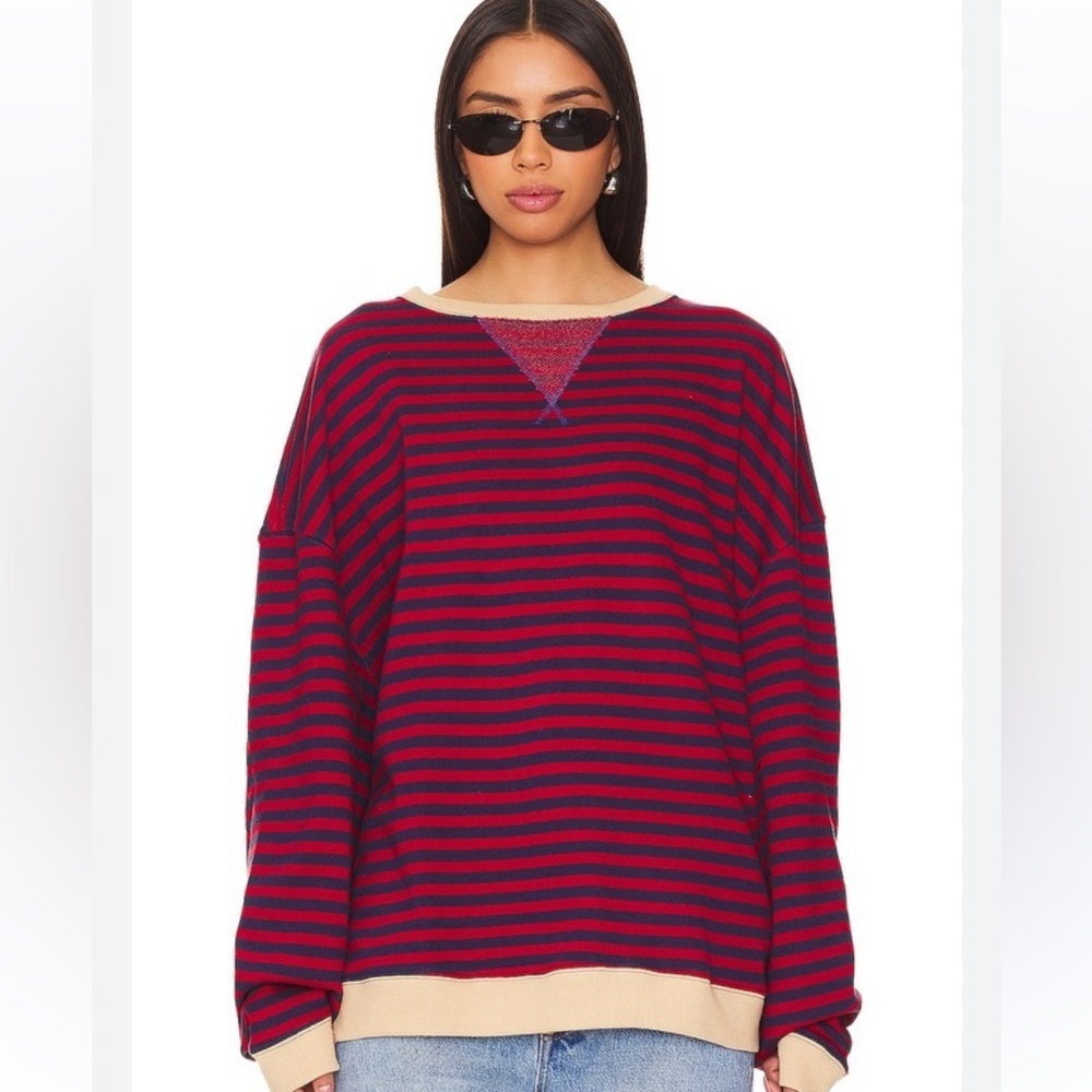Free People Sweater viral stripped